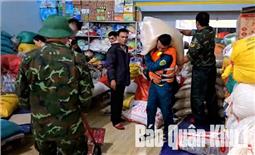 Lực lượng vũ trang tỉnh Lạng Sơn sát cánh cùng nhân dân ứng phó mưa bão